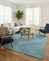 Urban Terrace Collection Area Rug -  Chelsea (Light Aqua) Rectangle Light Aqua  lifestyle 14