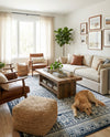 Metro Heights Collection Area Rug -  Chelsea Rectangle Blue  lifestyle 15