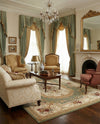 Versailles Elegance Collection Area Rug -  Louveciennes (Green) Rectangle Green  lifestyle 19