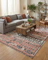 Dresden Elegance Collection Area Rug -  Zittau Rectangle Salmon  lifestyle 60
