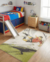 Wonder Tykes Collection Area Rug -  Mirage Rectangle Gray  lifestyle 9