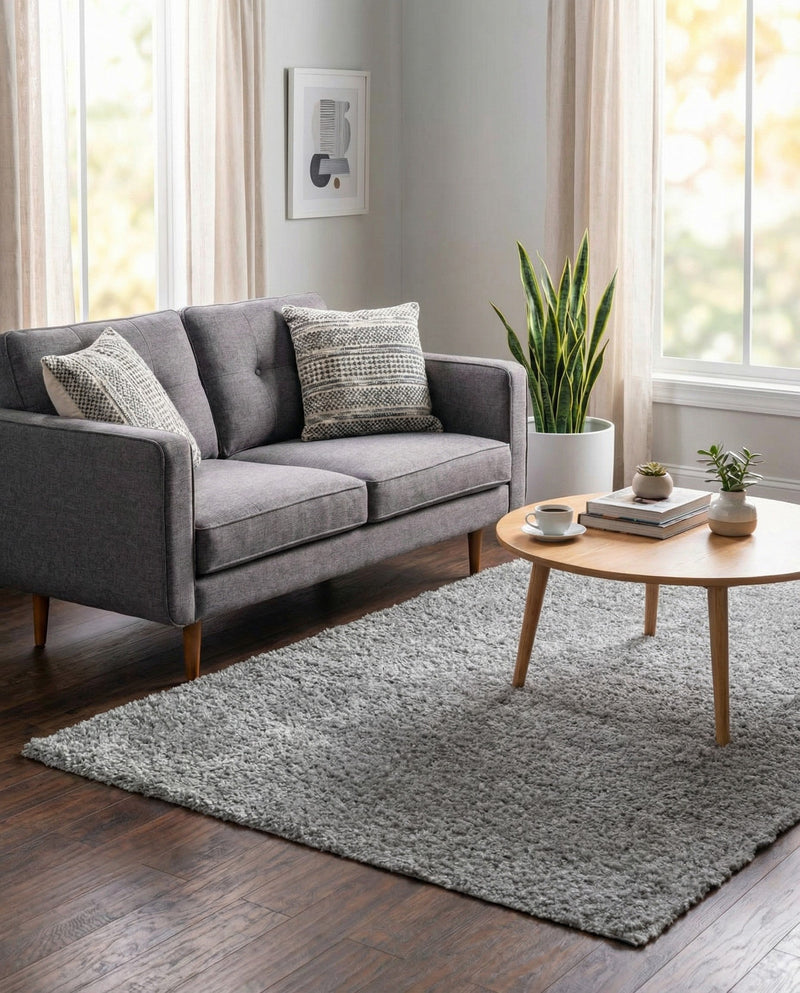 Alpine Plush Collection Area Rug -  Cortina (Sterling) Rectangle Sterling  lifestyle 8