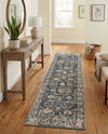 Cascade Range Collection Area Rug -  Shasta (Blue) Runner Blue  lifestyle 63