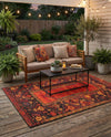 Safari Escape Rugs Collection Area Rug - Serengeti Rectangle Multi  lifestyle 36
