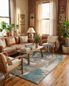 Savannah Sojourn Collection Area Rug -  Okavango Rectangle Multi  lifestyle 16
