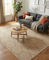 Sahara Sands Collection Area Rug -  Faiyum Rectangle Natural  lifestyle 26