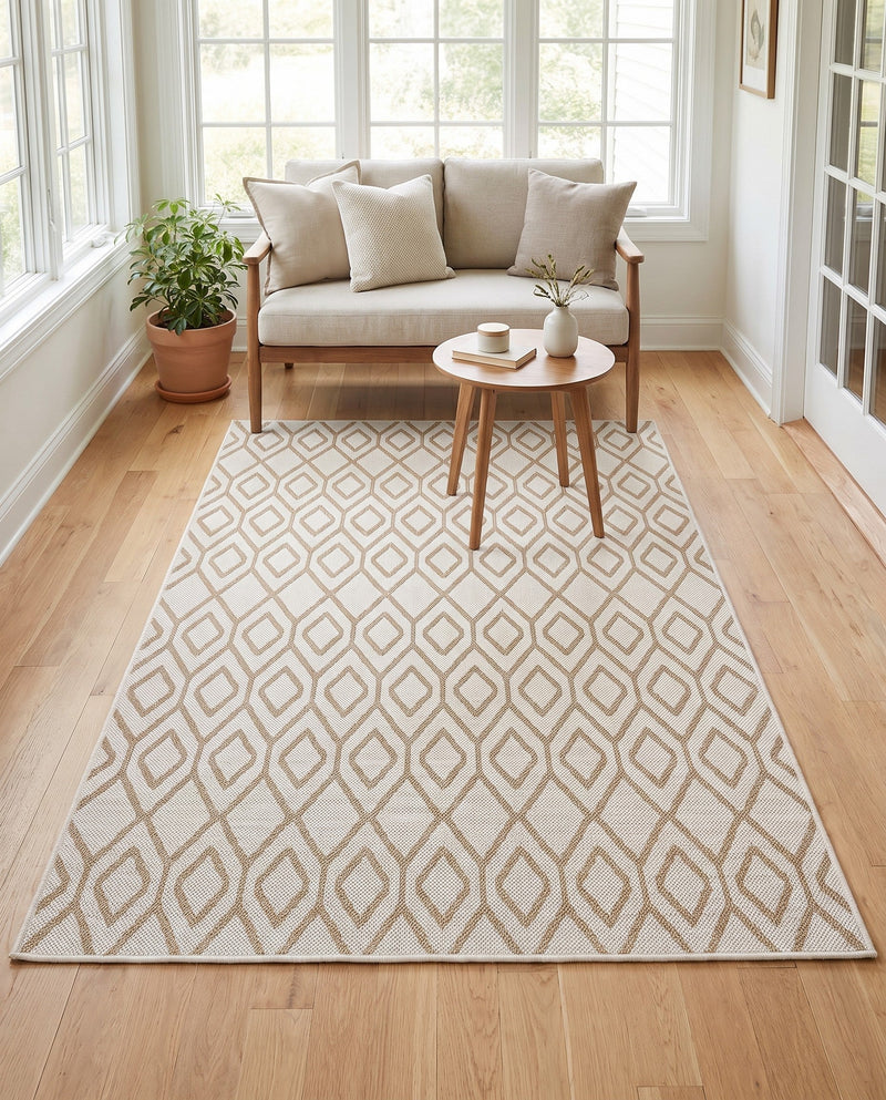 Urban Oasis Rugs Collection Area Rug -  Boulevard (Beige) Rectangle Beige  lifestyle 21