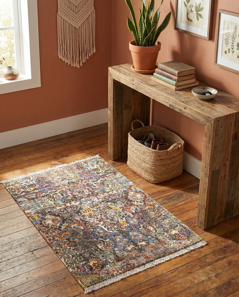 Bazaar Chic Collection Area Rug -  Safi Rectangle Multi  lifestyle 7