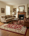 Jaipur Elegance Collection Area Rug -  Jantar Rectangle Red  lifestyle 7
