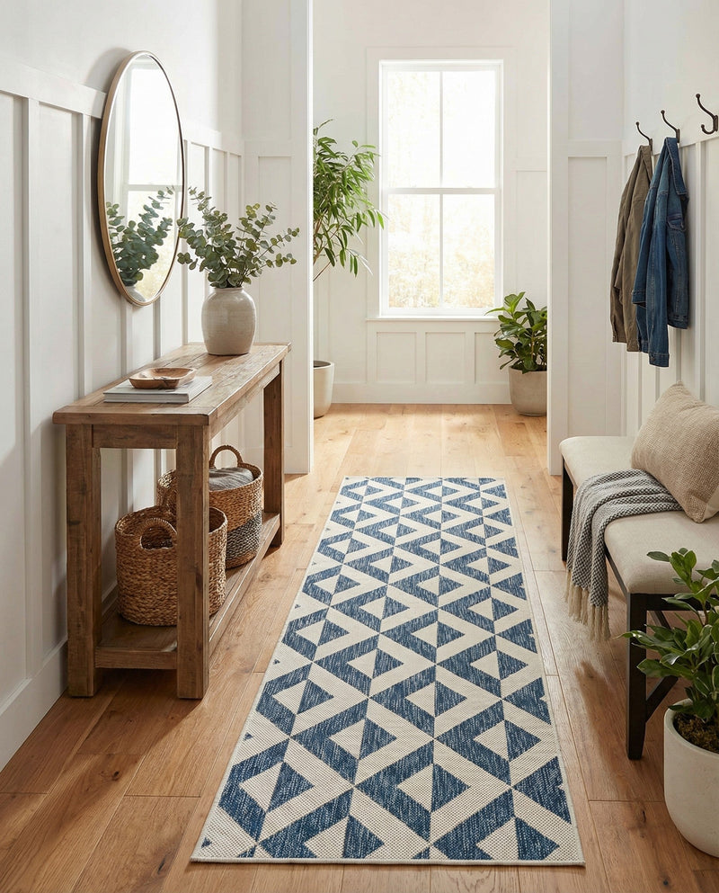 Urban Oasis Rugs Collection Area Rug -  Highrise (Blue) Runner Blue  lifestyle 21