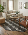Urban Oasis Rugs Collection Area Rug -  District (Charcoal) Octagon Charcoal  lifestyle 38