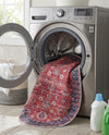 Zahara Oasis Collection Area Rug -  Ouarzazate Oval Antique Red  lifestyle 72