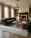 Berkshire Estate Collection Area Rug - Windsor (Grey Manor) Rectangle Grey Manor  lifestyle 17