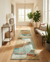 Urban Terrace Collection Area Rug -  Portico Runner Multi  lifestyle 49