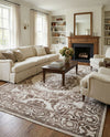 Sanctuary Retreat Collection Area Rug -  Enclave Rectangle Chocolate Brown  lifestyle 7