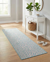Urban Oasis Rugs Collection Area Rug -  Terrace (Pink and Aqua) Runner Pink and Aqua  lifestyle 32