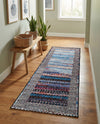 Urban Terrace Collection Area Rug -  Oasis Runner Multi  lifestyle 68