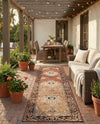 Patio Heritage Collection Area Rug -  Gazebo Runner Multi  lifestyle 33