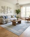 Aegean Elegance Washables Collection Area Rug -  Delos Rectangle Gray Green  lifestyle 35