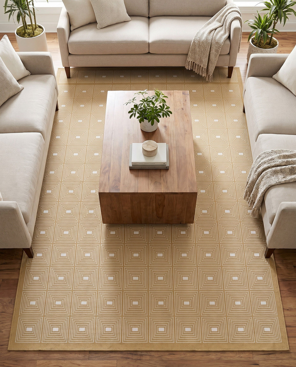 Aravalli Collection Area Rug -  Jaipur Rectangle Yellow  lifestyle 62
