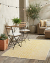 Urban Oasis Rugs Collection Area Rug -  Terrace (Yellow Ivory) Rectangle Yellow Ivory  lifestyle 22