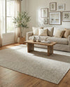 Urban Oasis Rugs Collection Area Rug -  Rooftop (Light Gray) Rectangle Light Gray  lifestyle 14