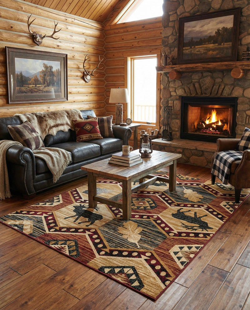 Frontier Trails Collection Area Rug -  Mesa Rectangle Multi  lifestyle 18