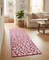 Savannah Escape Collection Area Rug -  Amazon (Magenta) Runner Magenta  lifestyle 42