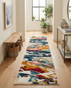 Outdoor Marrakesh Collection Area Rug -  Meknes Runner Multi  lifestyle 63