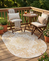 Urban Oasis Rugs Collection Area Rug -  Penthouse (Beige) Oval Beige  lifestyle 69