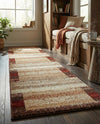Autumn Meadow Collection Area Rug -  Maplecrest Runner Beige  lifestyle 26