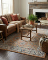 Mykonos Manor Collection Area Rug -  Paros Rectangle Mustard Yellow  lifestyle 16