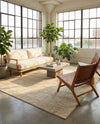 Studio Haven Collection Area Rug -  Gallery (Bone Beige) Rectangle Bone Beige  lifestyle 17
