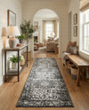 Georgetown Rugs Collection Area Rug - Dupont (Dark Gray) Runner Dark Gray  lifestyle 78
