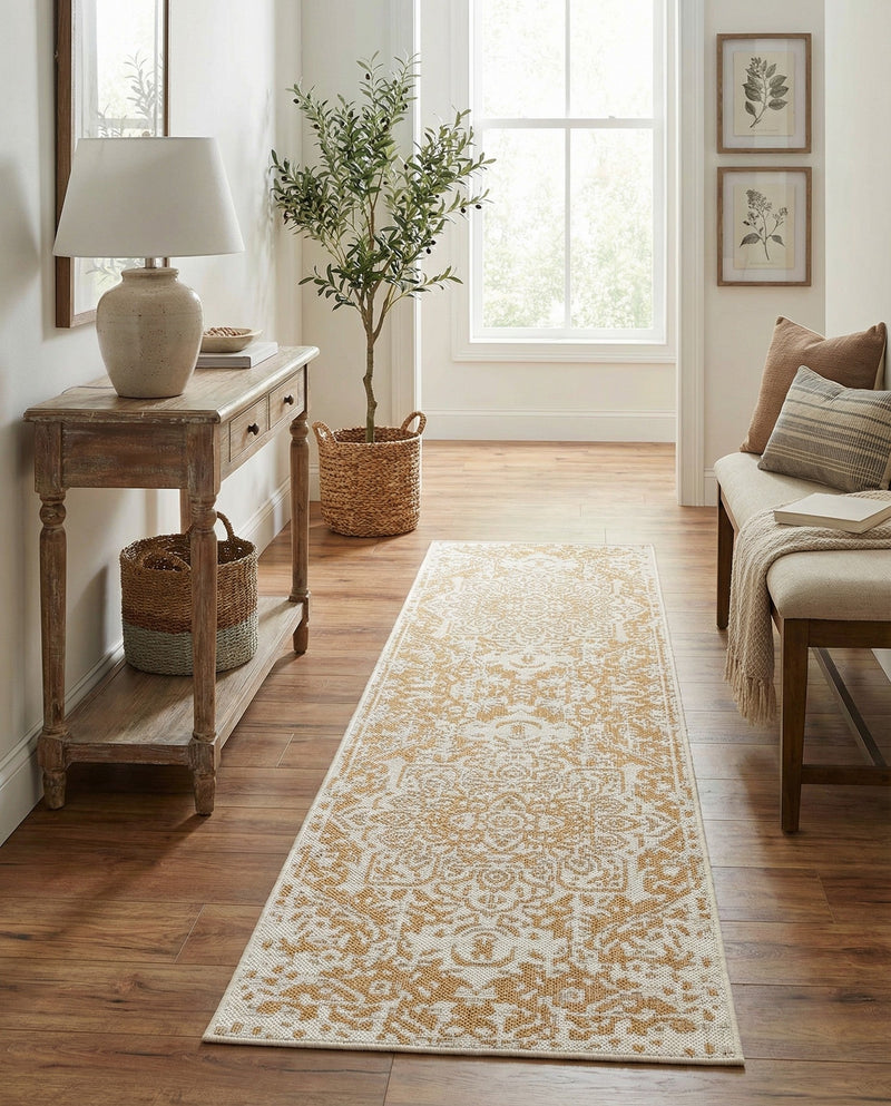 Urban Oasis Rugs Collection Area Rug -  Penthouse (Beige) Runner Beige  lifestyle 46
