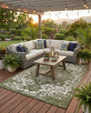 Urban Oasis Rugs Collection Area Rug -  Penthouse (Green) Rectangle Green  lifestyle 27