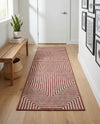 Urban Terrace Collection Area Rug -  Astoria (Rust Red) Runner Rust Red  lifestyle 25
