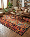 Safari Escape Rugs Collection Area Rug -  Kalahari Rectangle Multi  lifestyle 34
