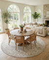 Urban Oasis Rugs Collection Area Rug -  Penthouse (Gray) Round Gray  lifestyle 77