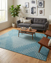 Urban Terrace Collection Area Rug -  Chelsea (Light Aqua) Rectangle Light Aqua  lifestyle 6