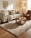 Casablanca Comfort Collection Area Rug -  Tangier Rectangle Taupe  lifestyle 16