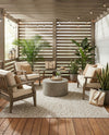 Savannah Escape Collection Area Rug - Mara Rectangle Khaki  lifestyle 55