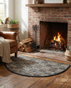Osian Looms Collection Area Rug - Osian Hearth Blue  lifestyle 16