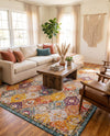 Brighton Terrace Collection Area Rug -  Rottingdean (Multi) Rectangle Multi  lifestyle 30