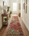 Trellis Mosaic Collection Area Rug - Arborville (Multi) Runner Multi  lifestyle 31