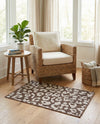Savannah Escape Collection Area Rug -  Amazon (Brown) Rectangle Brown  lifestyle 12