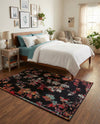 Brighton Terrace Collection Area Rug -  Roedean Rectangle Navy Blue  lifestyle 14