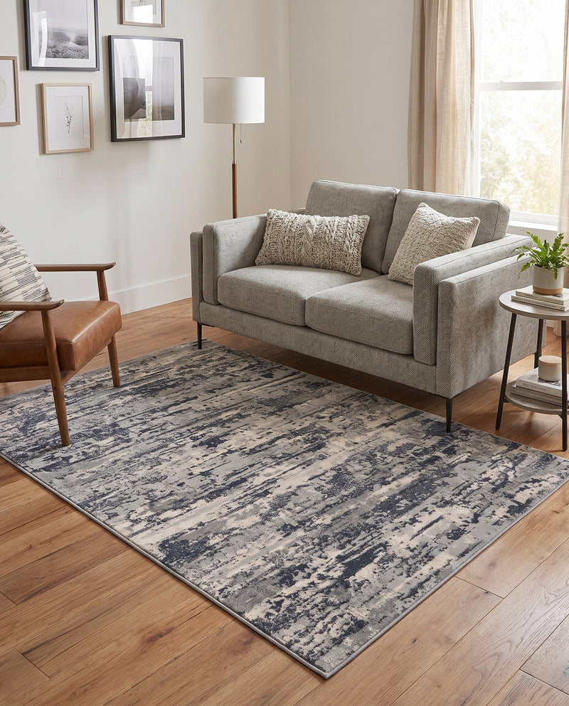 Aegean Elegance Collection Area Rug - Mesa Rectangle Gray  lifestyle 40