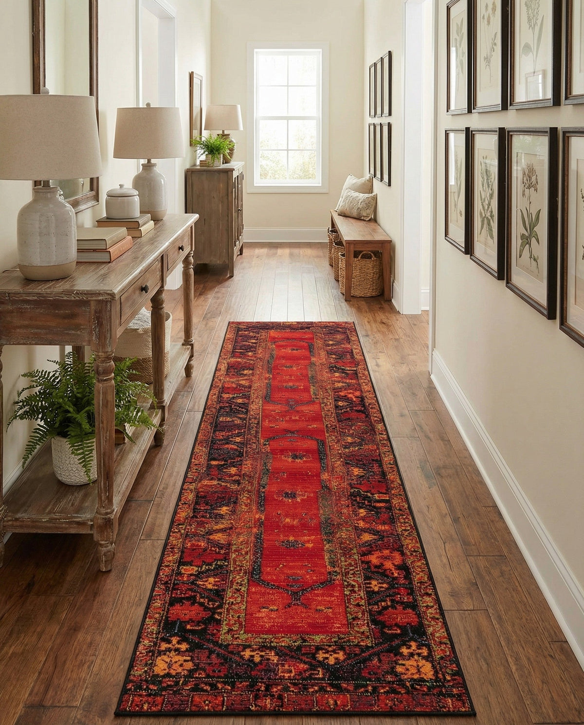 Safari Escape Rugs Collection Area Rug - Serengeti Runner Multi  lifestyle 98