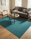 Soho Elegance Collection Area Rug - Chelsea (Turquoise) Rectangle Turquoise  lifestyle 16